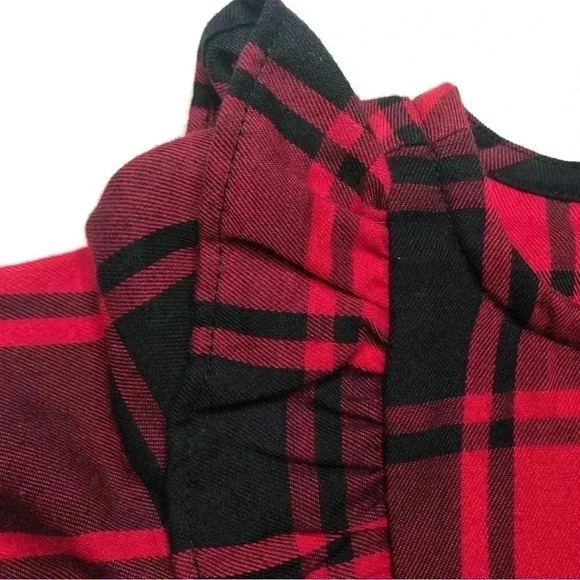 The  Children’s Place Dress Red & Black Plaid New With Tags 3-6 Months - Picture 13 of 16